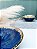 SET COM 2 PRATOS FUNDOS BLUE&GOLD - Imagem 3