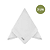 SET COM 2 GUARDANAPOS LISOS OFF WHITE - Imagem 1