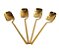 COLHER DESIGN DOURADA - Imagem 1