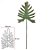 FOLHA PHILO VERDE OUTONO 75cm - Imagem 1