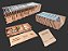 UPGRADE KIT para Organizador (INSERT MDF) para Arkham Horror: Sob Ondas Tenebrosas (Modelo 1 p/ Modelo 2) - Imagem 1