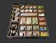 Organizador (INSERT MDF) para The Witcher: Old World (DELUXE) + Extras FC - Imagem 3