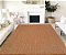 Tapete Sala Sisal Antiderrapante  1,50 X 2,00 S-578 Terracota - Imagem 1