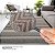 Tapete Sala Sisal Antiderrapante Marrom Claro 1,50 x 2,00 s-579 - Imagem 12