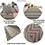 Tapete Sala Sisal Antiderrapante Marrom Claro 1,50 x 2,00 s-579 - Imagem 13