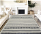Tapete Sala Sisal Antiderrapante 1,50 X 2,00 S-584 (PRETO/BEGE) - Imagem 6