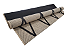 TAPETE SALA ESCRITORIO ECO-NATURE 3,00 X 4,00  77 GEO BEGE CHUMBO - Imagem 2