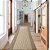 Tapete Passadeira Corredor Sisal Antiderrapante 66 X 500 cm  Mescla PS-31 - Imagem 3