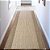 Tapete Passadeira Corredor Sisal Antiderrapante 66 X 500 cm  Mescla PS-31 - Imagem 2