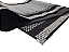 Tapete Passadeira Sisal Corredor Cinza/Preto 66 X 400 cm PS-33 - Imagem 7