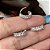 Piercing Orelha Helix Argola Torção Espelhada ZC G Prateada - Imagem 4