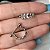 Piercing Orelha Conch Argola Haste Cravejada Folhinhas Prateada - Imagem 2
