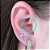 Piercing Coração Básico Dourado - Imagem 1