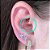 Piercing Coração Básico Dourado - Imagem 4