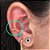 Piercing Segmento Articulado PVD Dourado - Imagem 3