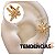 Piercing Fake Orelha Estrela Cravejado - Imagem 1