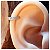 Piercing Argola Torção Dupla Cravejada - Imagem 5