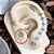 Piercings Orelha Tragus Microbell Formas Cravejado Prateado - Imagem 6