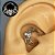 Piercing Septo Orelha Daith Argola Indiana Detalhada 1 ZC Prateada - Imagem 1