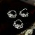 Piercing Septo Orelha Daith Argola Indiana Detalhada 1 ZC Prateada - Imagem 2