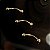 Piercing Microbell Curvo G Dourado - Imagem 5