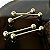 Piercing Barbell Dourado - Imagem 6