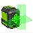 Nível laser de 2 linhas verde 30m feixe auto brilhante - Imagem 2
