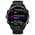 Monitor Cardíaco de Pulso com GPS Garmin Forerunner 970 Cinza carbono em titânio DLC com pulseira preta translúcida cin - Imagem 1