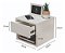 Mesa De Cabeceira Quarto Suspensa Branca Com Gaveta Mdf 30cm - Imagem 6