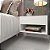 Mesa De Cabeceira Quarto Suspensa Branca Com Gaveta Mdf 40cm - Imagem 1