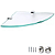 Prateleira Canto de Vidro 25x25 6mm - Imagem 6