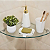 Kit 03 Prateleira de Vidro Canto 200x200x06 mm - Imagem 2