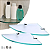 Kit 02 Prateleira de Vidro Canto 200x200x06 mm - Imagem 1