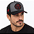 Boné Trucker Masculino Brasão Race U.A.I em Suede - Imagem 2