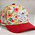 Boné Trucker Floral Aba Vermelha e Brasão U.A.I. | A Ideia - Imagem 7