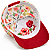 Boné Trucker Floral Aba Vermelha e Brasão U.A.I. | A Ideia - Imagem 4