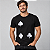 Camiseta Coração De Jogador Black Masculina Algodão - Preta - Imagem 1