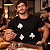 Camiseta Coração De Jogador Black Masculina Algodão - Preta - Imagem 2
