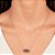 Colar Olho Grego Prata com Strass Central - Imagem 1
