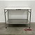 Mesa Industrial com Pés em Aço Inox e Tampo de Polietileno - Imagem 2