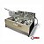 Fritadeira Elétrica Inox 430 com 2 Cubas 220V – Modelo SPL 571 - Imagem 1