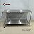 Mesa Industrial Inox Lisa com Prateleira Lisa – M01 | Inox 304 ou 430 - Imagem 3