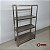 Prateleira Industrial Inox com 4 Planos Perfurados - Imagem 3