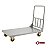 Carrinho 02 - Carrinho Industrial Inox Plataforma Capacidade 500 KG - Imagem 1