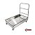 Carrinho 03 – Carrinho Inox com Base em Forma de Bandeja - Imagem 1