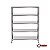 Prateleira 110 - Prateleira Industrial Inox Desmontável 5 Planos - Imagem 1