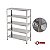 Prateleira 110 - Prateleira Industrial Inox Desmontável 5 Planos - Imagem 2