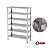 Prateleira 111 - Prateleira Industrial Inox Desmontável 6 Planos - Imagem 2