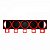 SUPORTE PARA PULVERIZADORES 5 FUROS 5 GANCHOS - SGT SIGMA - Imagem 1
