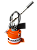 BOMBA MANUAL PARA GRAXA 4 KG COMPLETA - HIDRAFLUX - Imagem 1